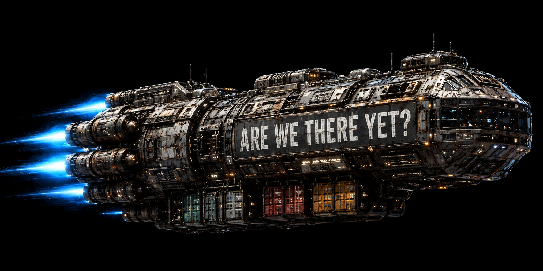 Are We There Yet spaceship