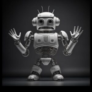 Robots waving underpants the audio single