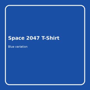 Space 2047 T-Shirt - Blue